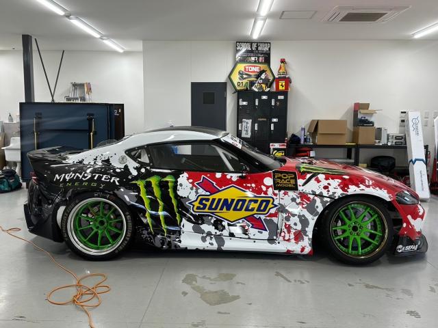 D1GP FATFIVEレーシング GRスープラ
